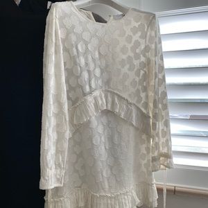 Tanya Taylor white dress